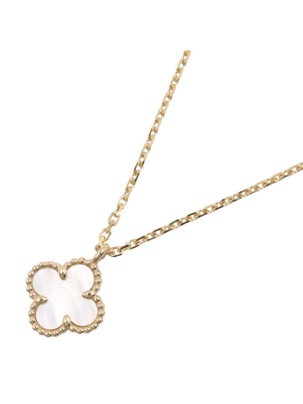Van Cleef & Arpels Necklace Sweet Alhambra Mother of Pearl 40.5 18k